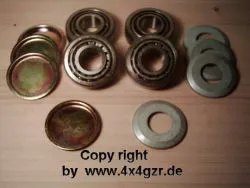 Achsschenkellager Satz VA 460/461/463